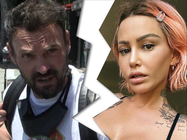 Brian Austin Green and Tina Louise Take a Break After First Being Linked  Last Month