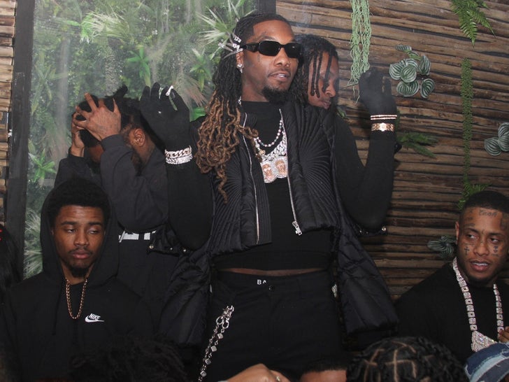 Offset Parties In Miami For His Birthday