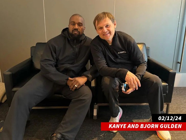 kanye west and Bjorn Gulden