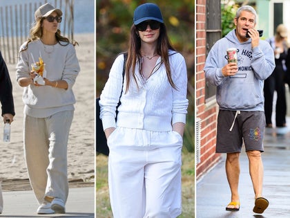 Celebrities On A Walk