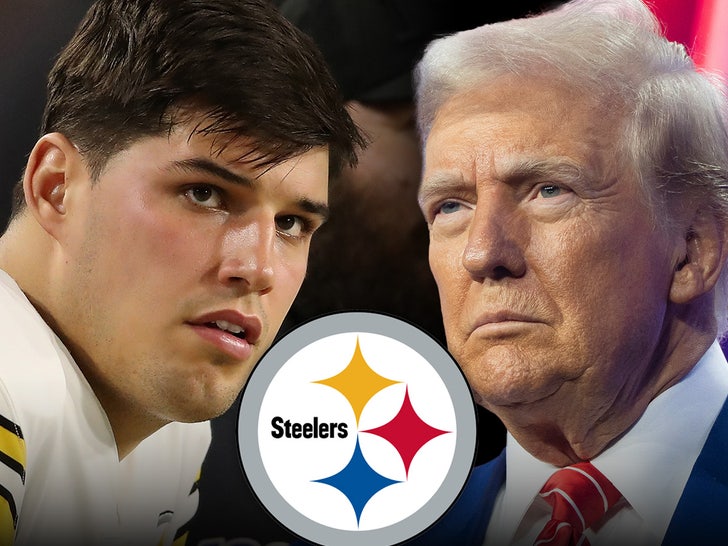 Mason Rudolph Donald Trump Main Getty Steeler