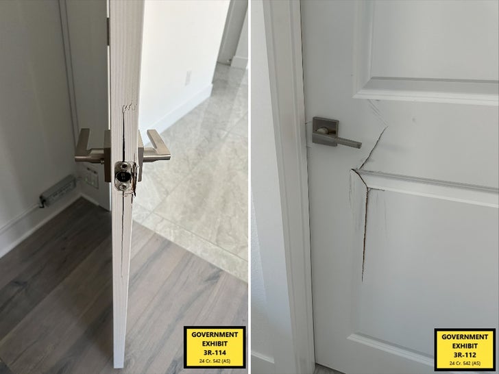 Diddy Broken Door Court Exhibits