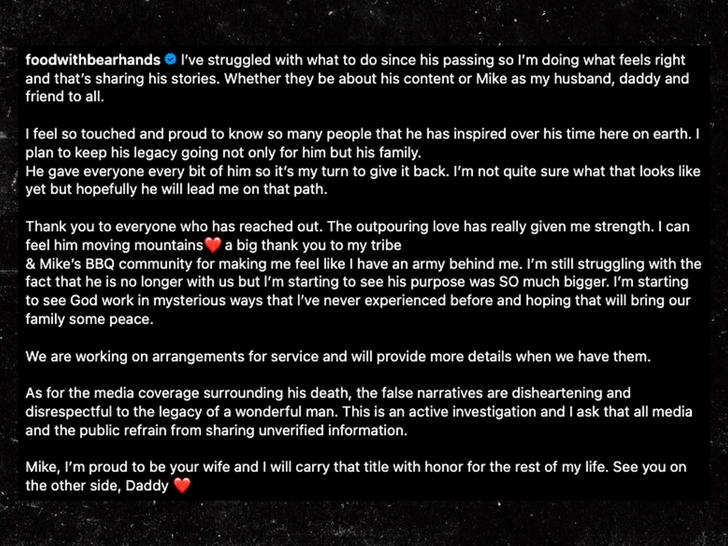 michael duarte food with bear hands sub instagram caption