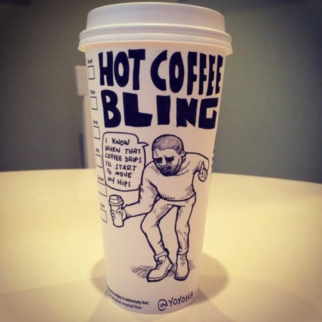 Instagram S Yoyoha Cool Coffee Cup Creations