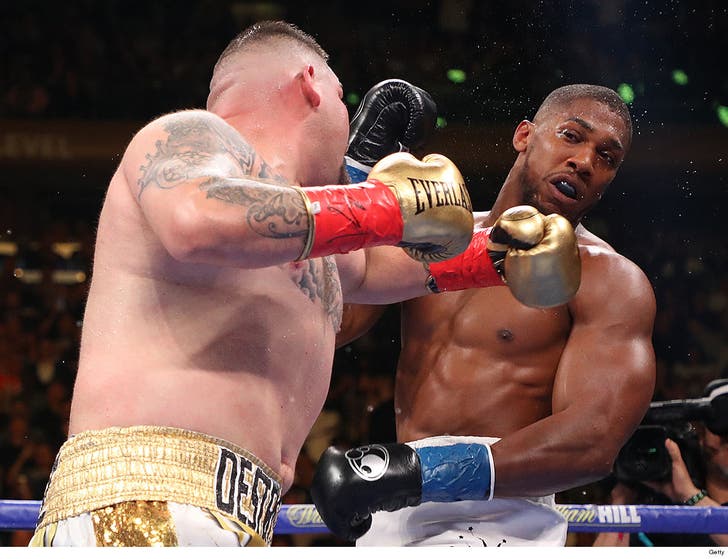 Anthony Joshua Doesn't Remember Anything From rd Round Of Ruiz :: 0607-anthony-joshua-andy-ruiz-getty-3