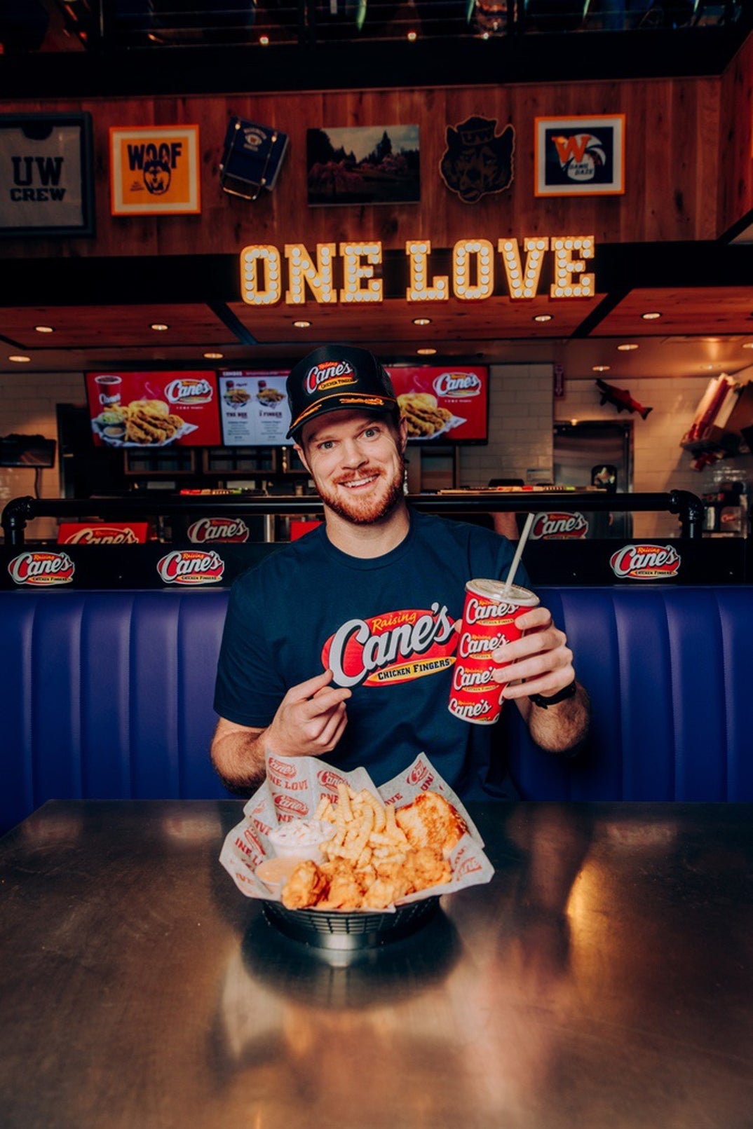 Sam Darnold At Raising Canes 0