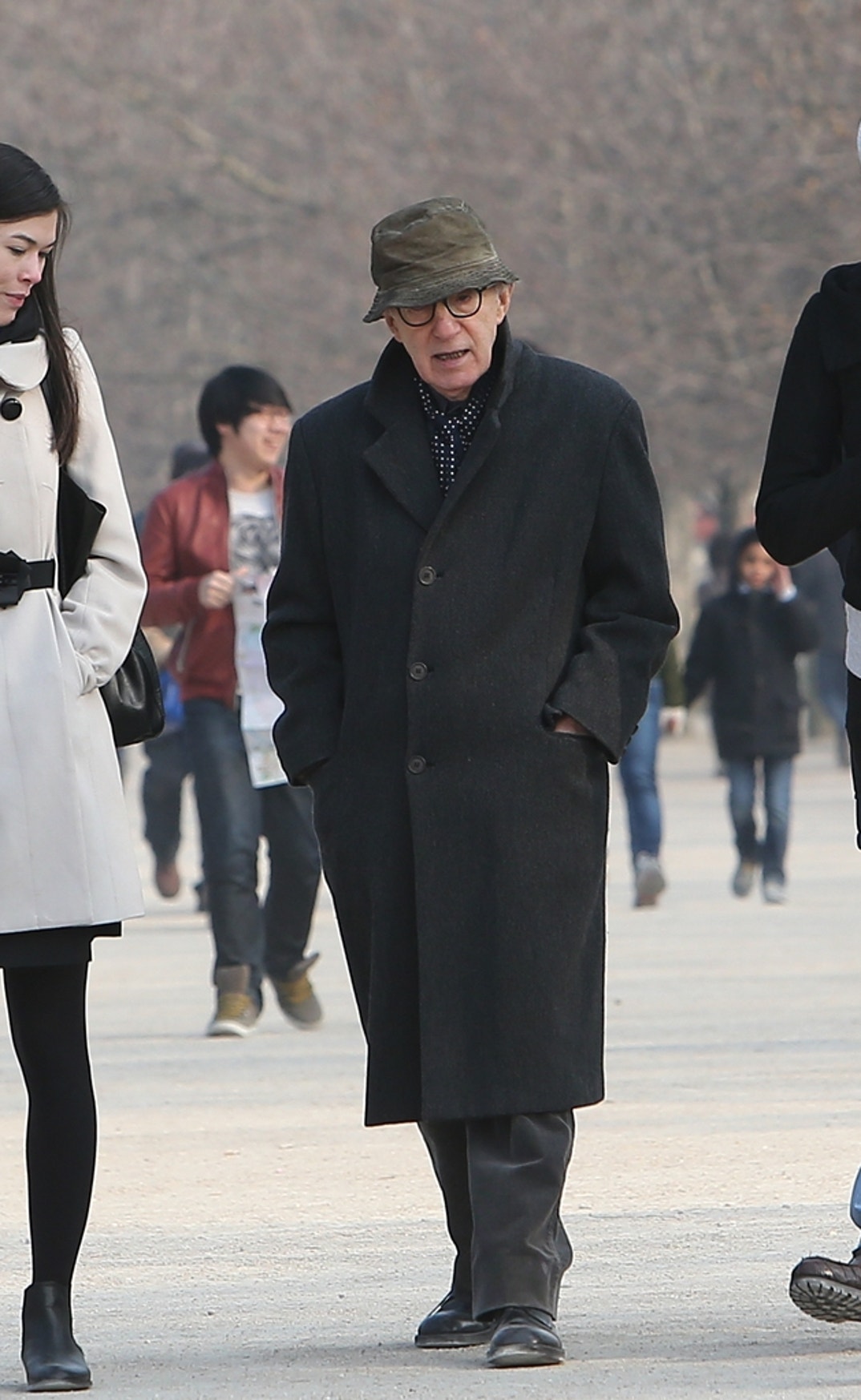 Woody Allen and Jeffrey Epstein Walk 6