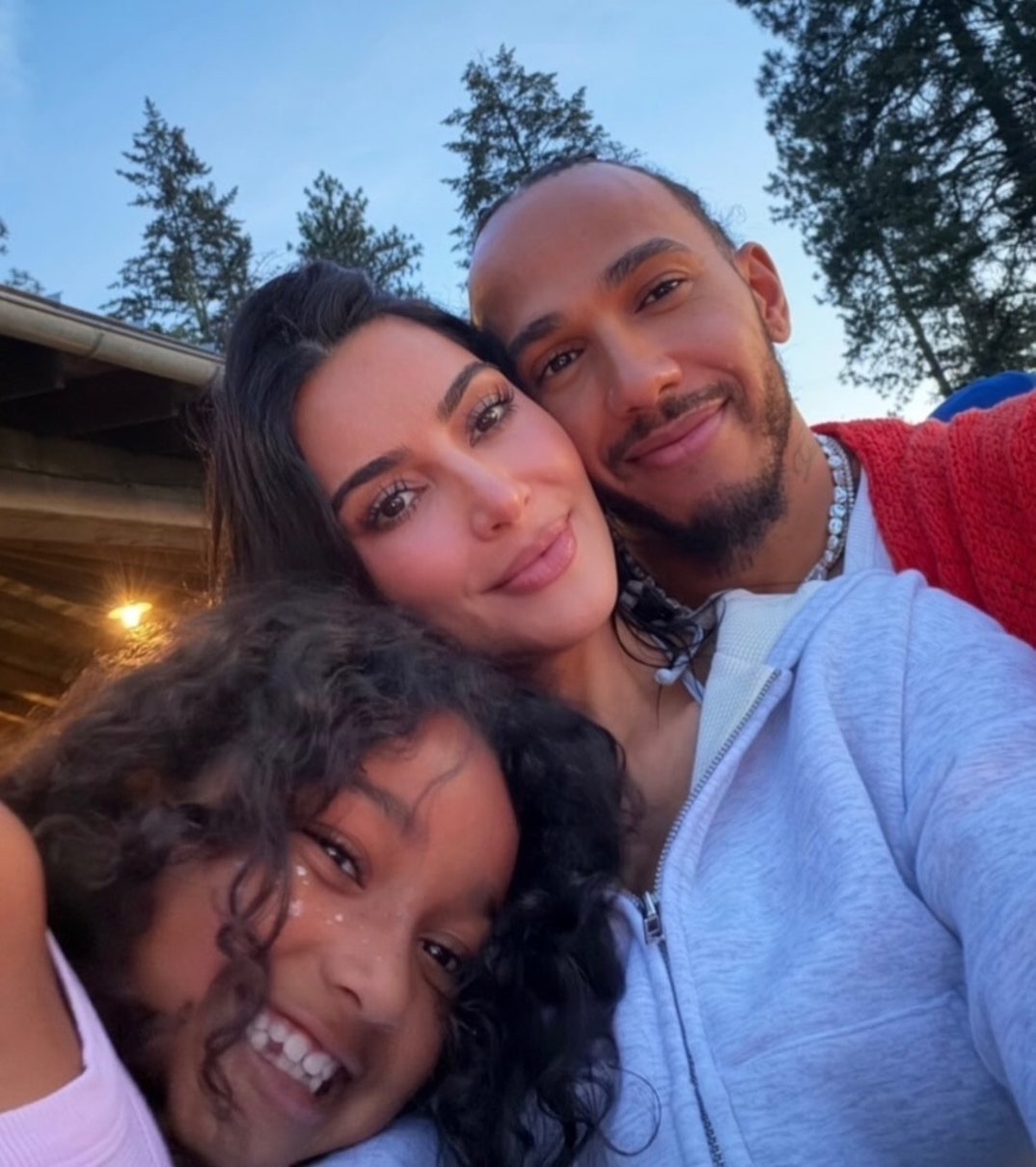 Kim Kardashian Lewis Hamilton Together 0