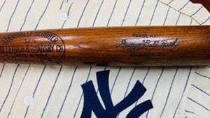 Babe Ruth's 500th Home Run Bat Fetches $1 MILLION At Auction