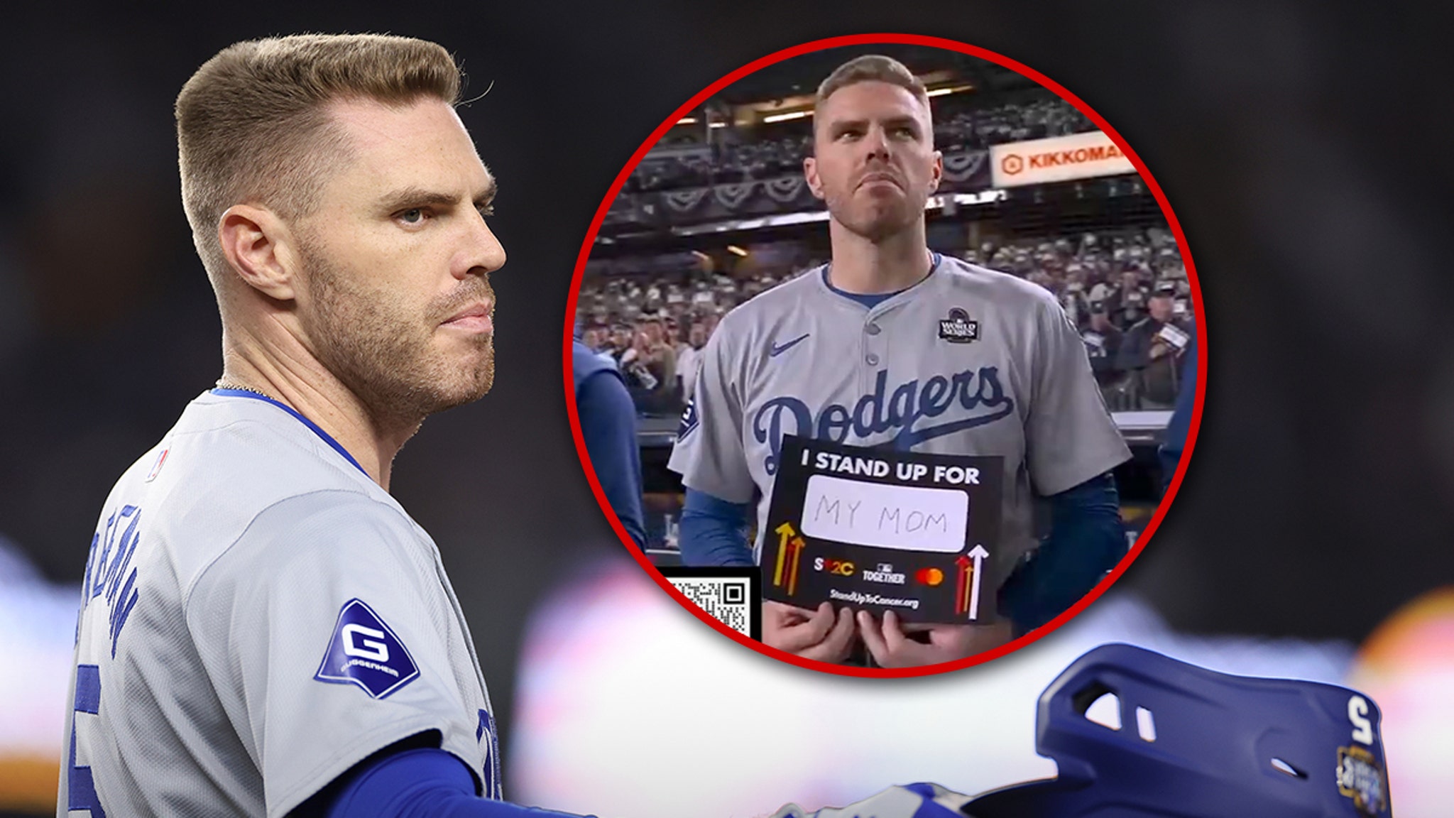 Freddie Freeman Heckled By Fan During Cancer Tribute At World Series