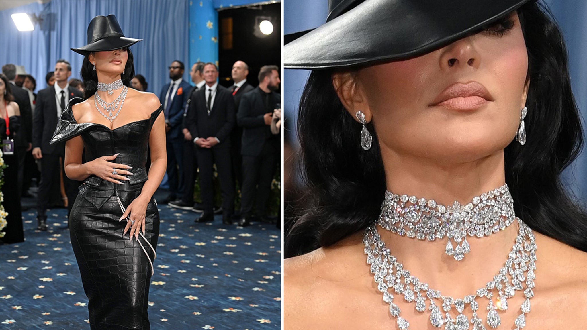 Kim Kardashian Gets Ready for Met Gala With North West, Flaunts Jewelry