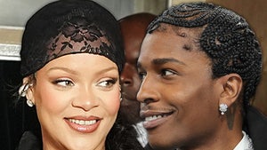 rihanna asap rocky smile main getty
