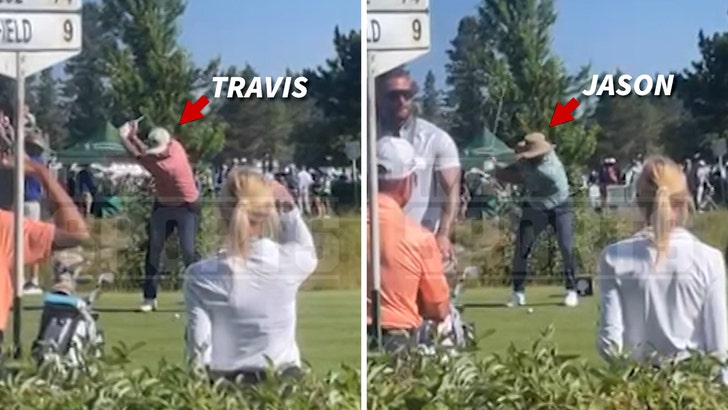 071225_travis_jason_kelce_golfing_kal