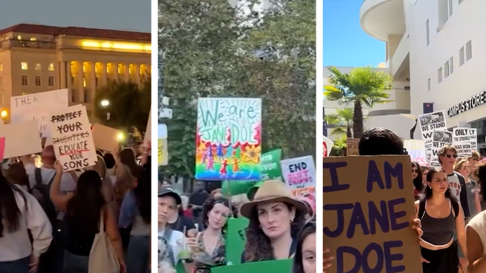 'Cornell 7' Protests Erupt Across the Country In NYC, L.A., D.C. and More