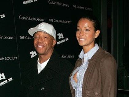 Russell Simmons and Porschla Coleman