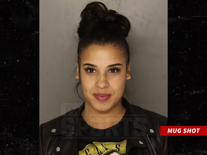 Shalaya Briston Smiled For Her Mug Shot After Terrelle Pryor Stabbing !?