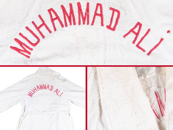 Muhammad Ali Fight Worn Walkout Robe Hits Auction