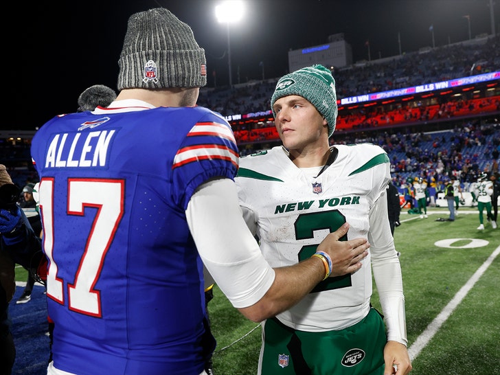 josh allen and zach wilson getty 1