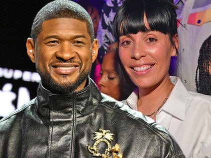 usher and Jennifer Goicoechea getty 1