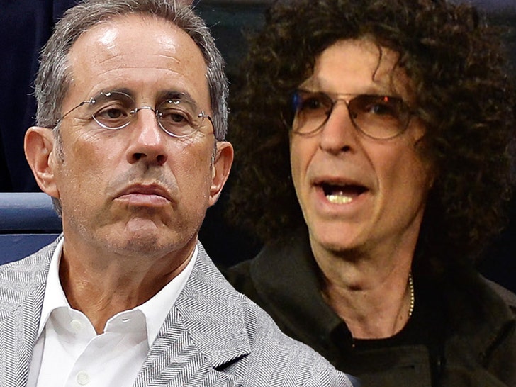 Jerry Seinfeld Says Howard Stern Lacks Comedic Chops, Podcasters Passed Him