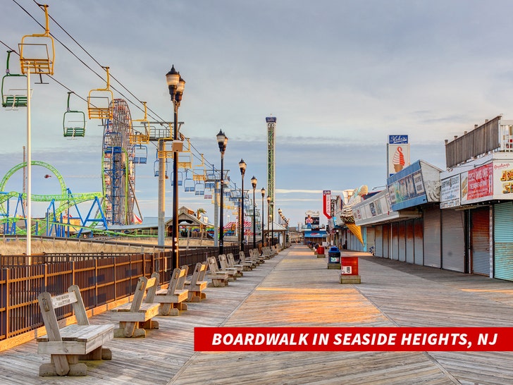 boardwalk in Seaside Heights, NJ