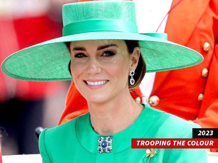 2023 Trooping the Colour kate middleton