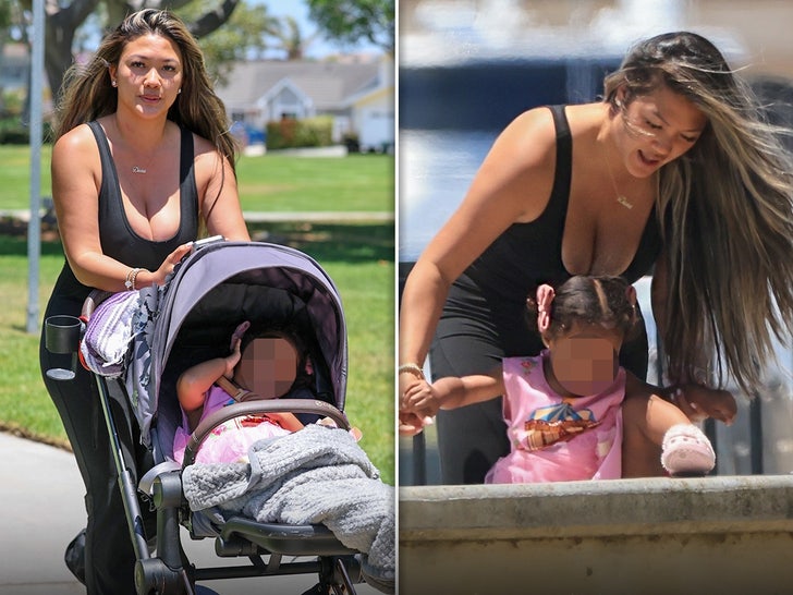 Dana Tran & Love Combs Spend Mother-Daughter Time