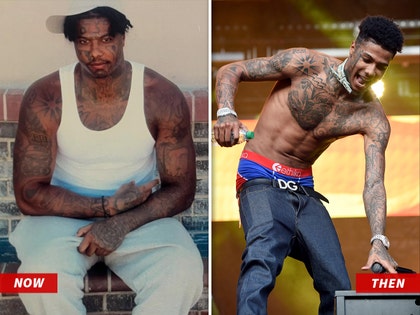 blueface prison photos comparison getty insta 1