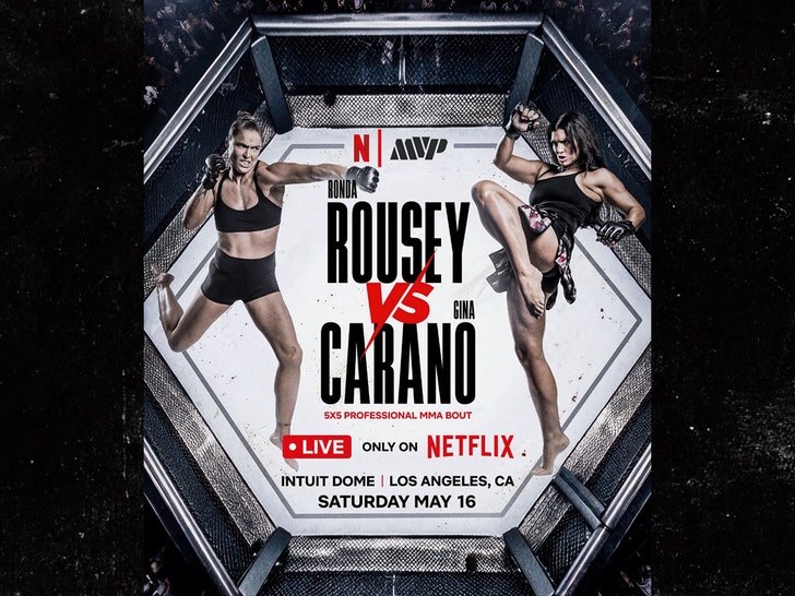 Ronda Rousey y Gina Carano Netflix