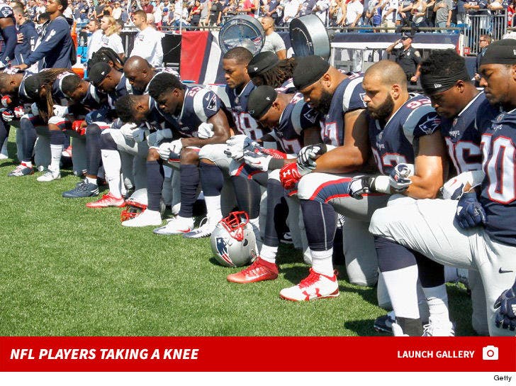NFL Teams Taking a Knee