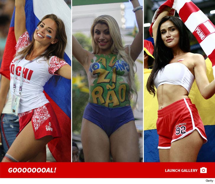 Hot World Cup Fans