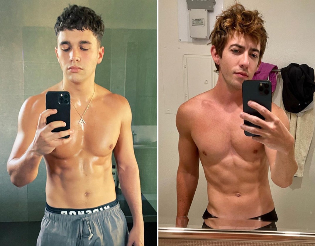 Austin Mahone (25) vs. Kevin McHale (33) -- Shredded Selfie Edition