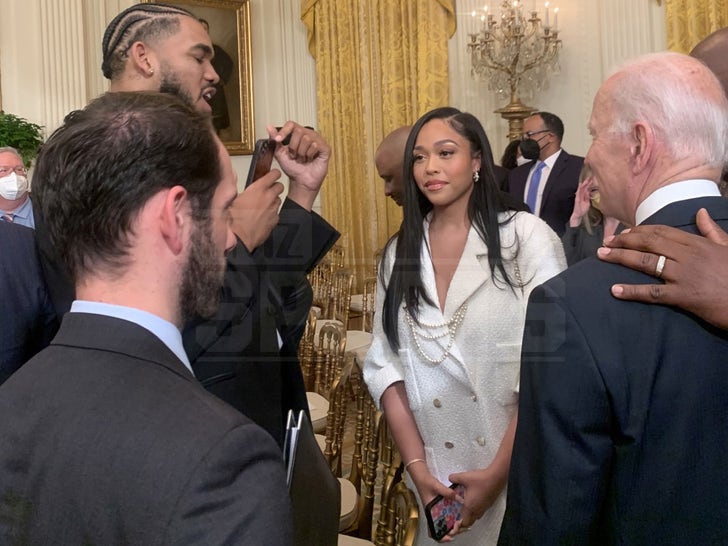 Jordyn Woods visits the White House and meets with President Joe Biden and  Kamala Harris