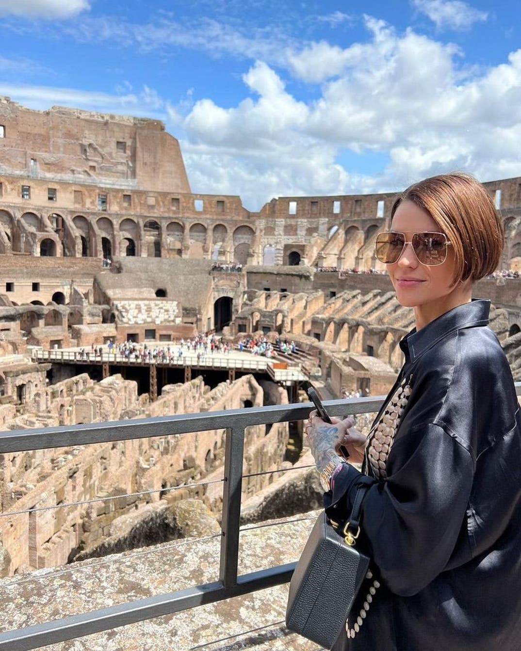 Celebs Vacaying In Italy