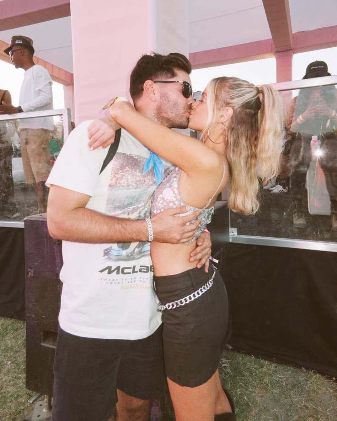 Dylan Barbour and Hannah Godwin