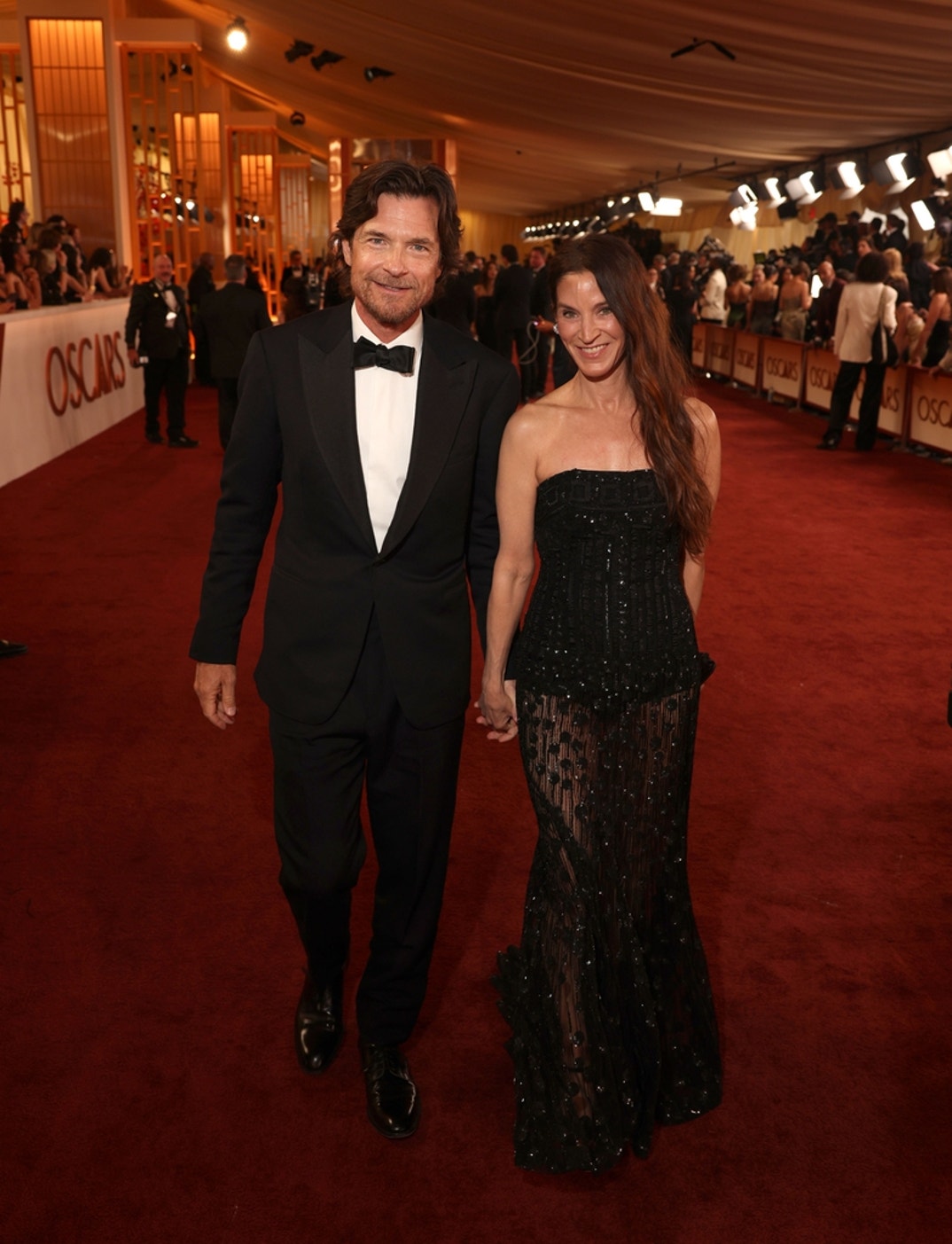 Jason Bateman and Amanda Anka