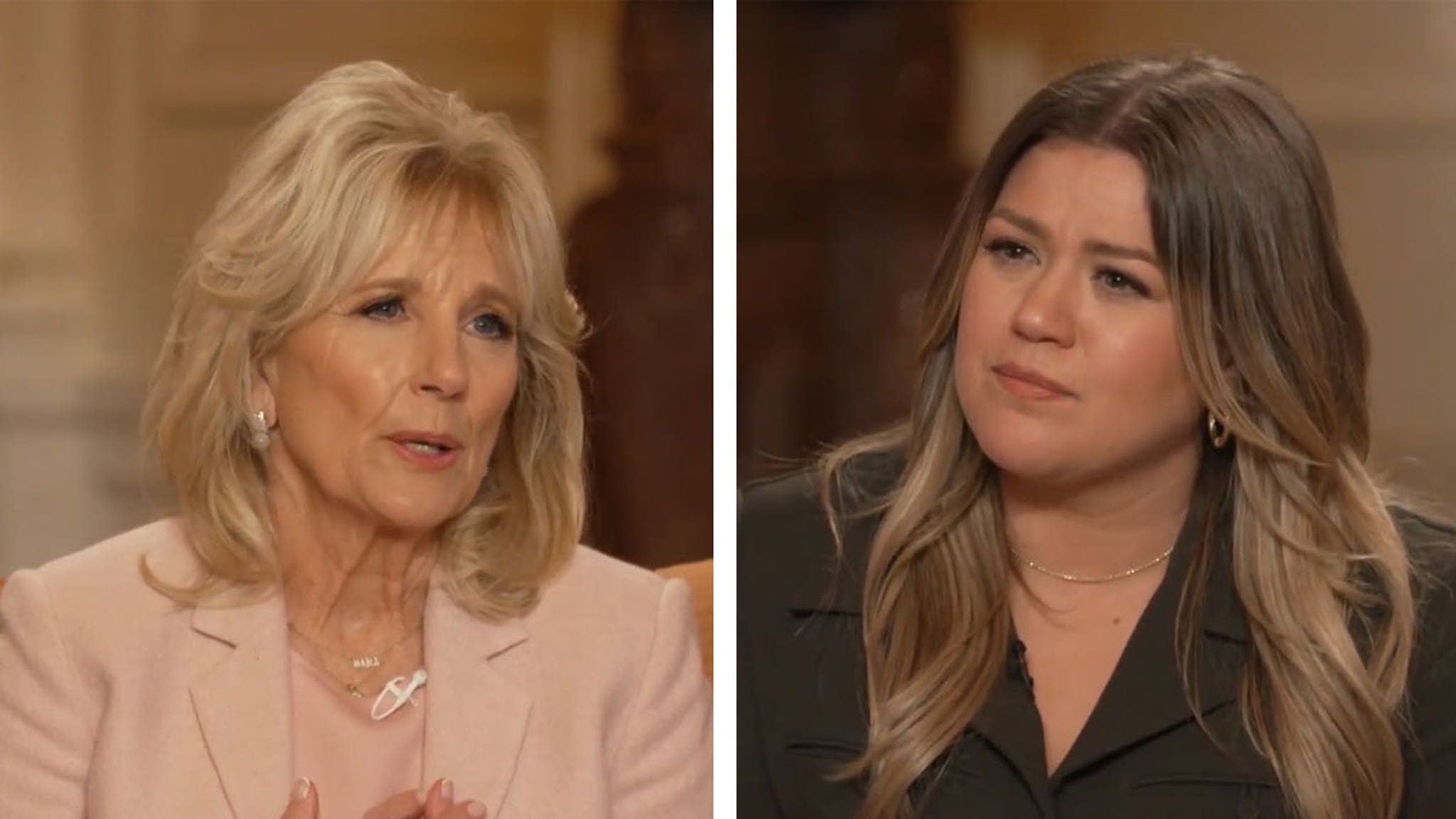 Dr. Jill Biden gives Kelly Clarkson encouraging words about divorce