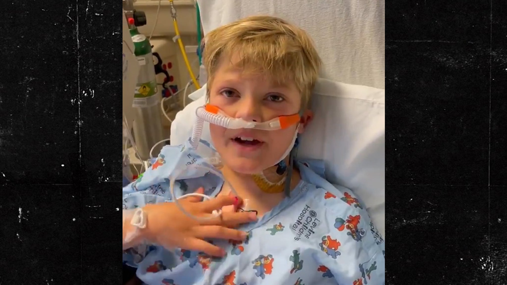 Greg Olsen's Son Speaks from Hospital After Heart Transplant, 'Thanks ...