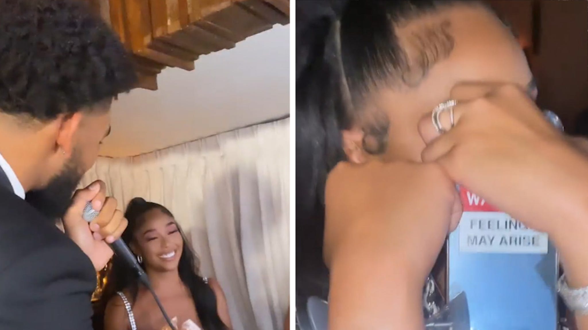 Jordyn Woods Celebrates Her 25th Birthday With A Backyard Bash +  Karl-Anthony Towns Gives Her An Iconic Gift!, News