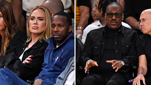 Adele, Denzel and Other Celebs Watch Lakers Get Trounced by Nuggets