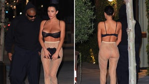 Bianca Censori Wears Nothing But Lace Bra During Date Night with Kanye