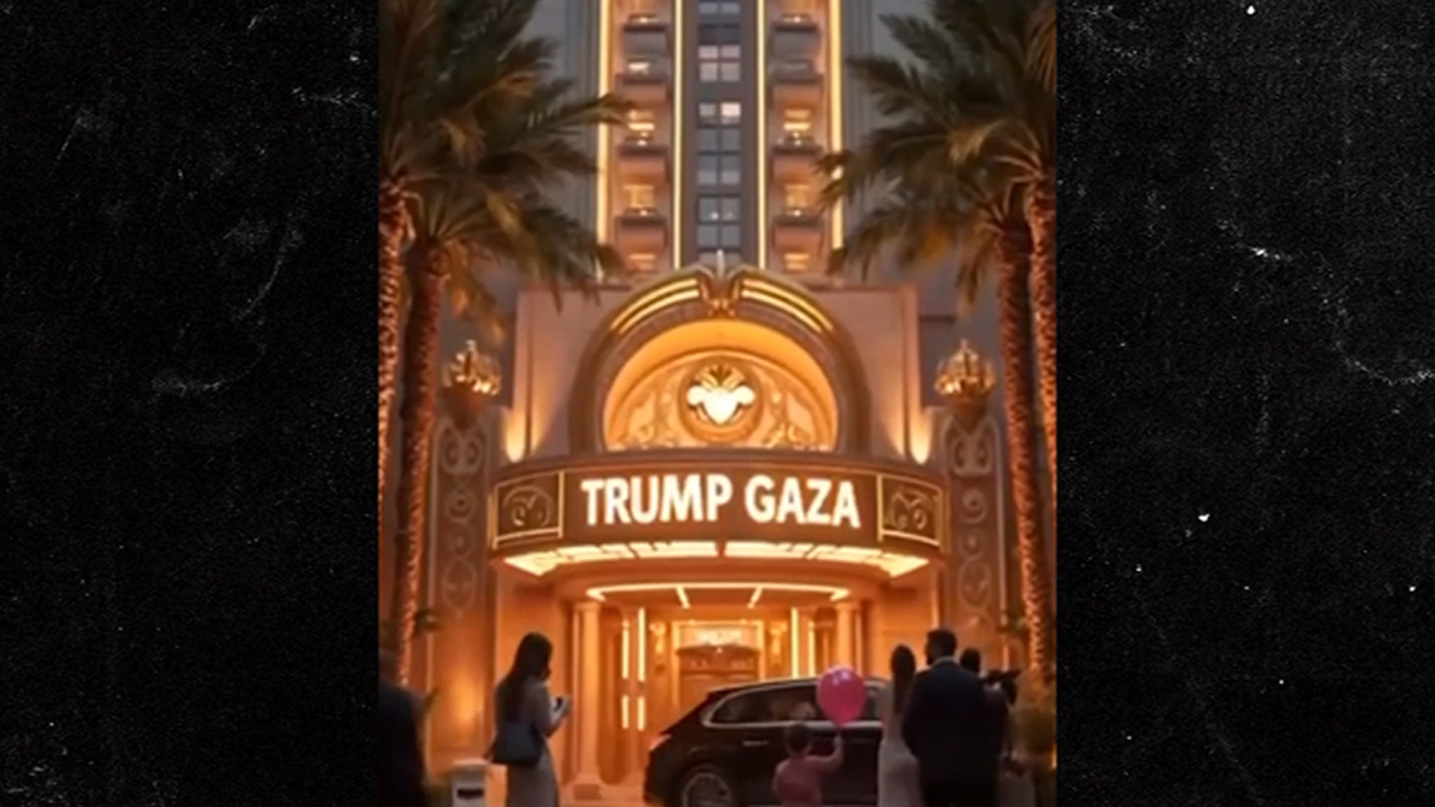 Donald Trump Posting AI Video Menata ulang Gaza sebagai lanskap resor mewah