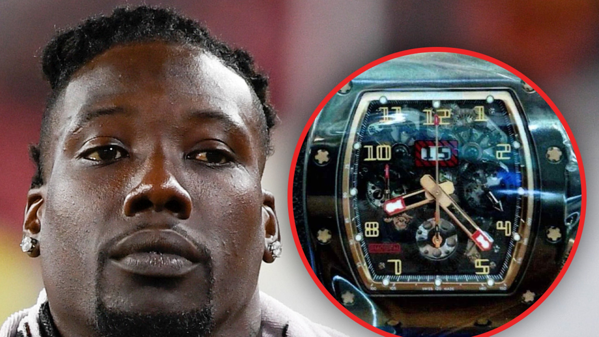 Jason Pierre-Paul Claims $400K Watch Stolen At Nightclub, Cops Investigating