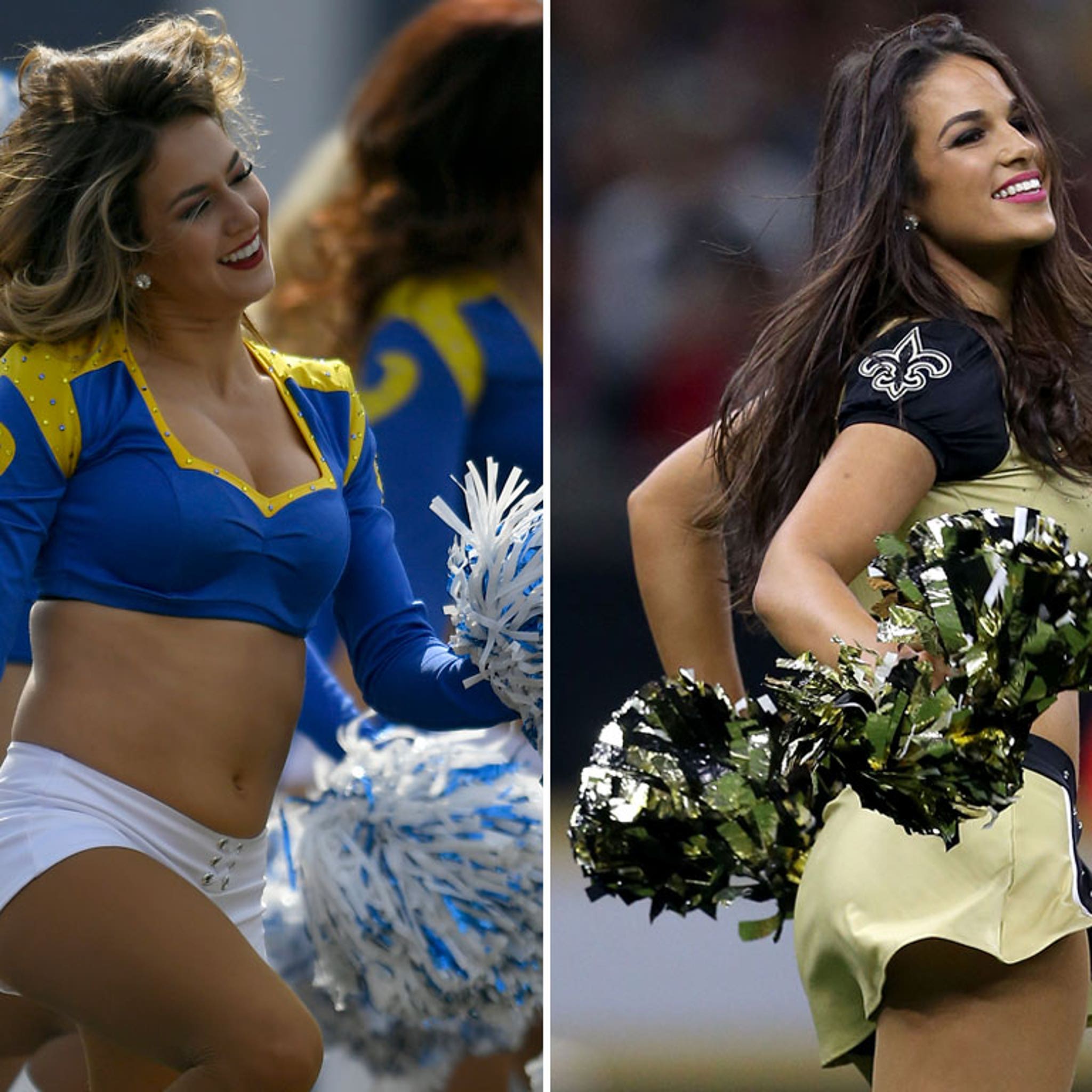 Rams vs. Saints Cheerleaders -- Who'd You Rather?!