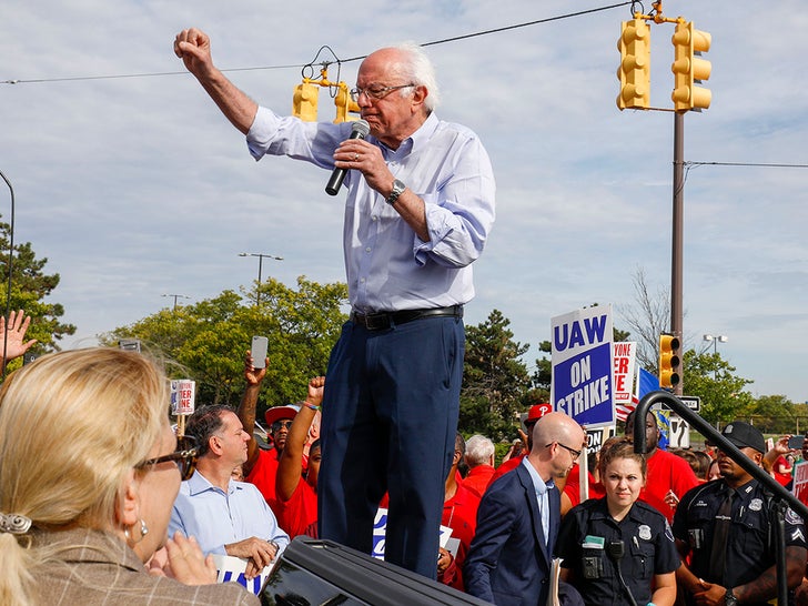 Bernie Sanders On The Campaign Trail