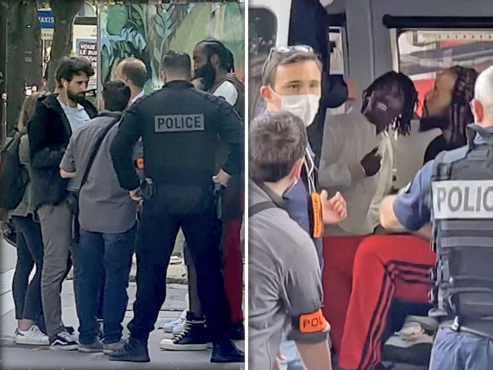 James Harden and Lil Baby detained by police in Paris