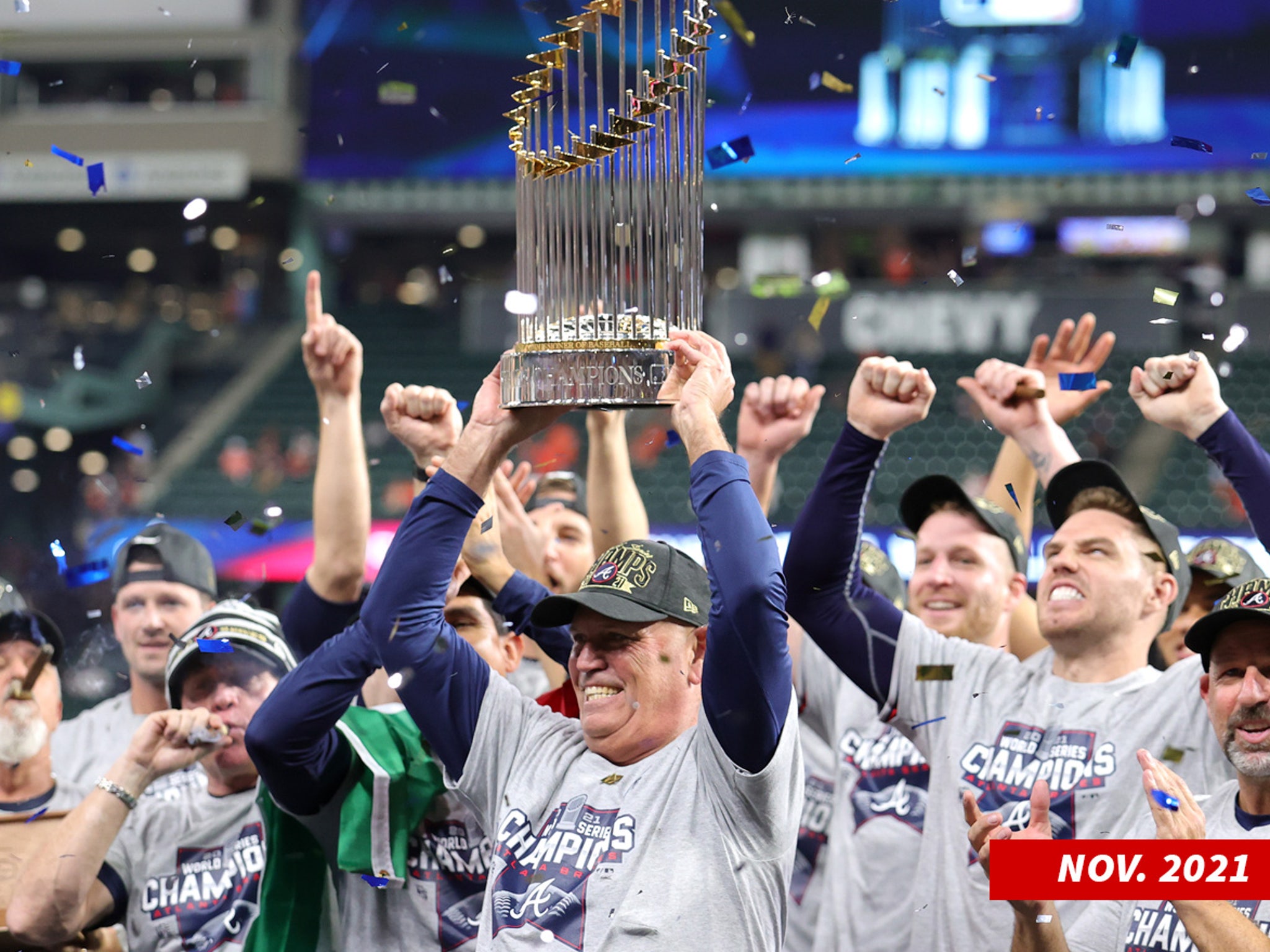 MLB reportedly halts Braves' big hat home run celebration after