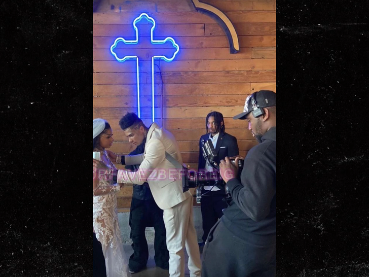 Blueface, Chrisean Rock'ın 'Düğünü' Sadece Bir Video Çekimi Gibi Görünüyor