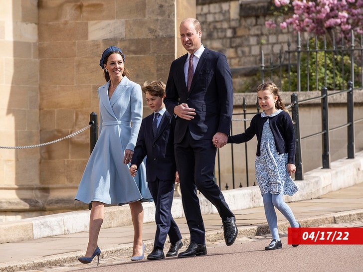 Le prince Louis rejoint William et Kate, frères et sœurs, lors de la première fête publique de Pâques royale