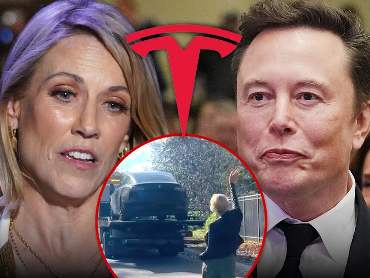 Sheryl Crow Elon. gelombang musk ke Tesla Getty Instagram Composite Main